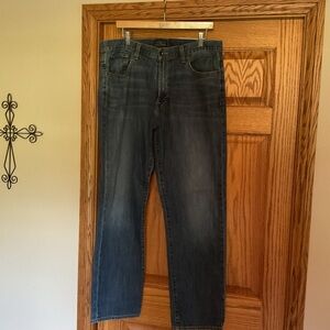 Men’s Preowned Lucky 481 Relaxed Straight Jeans Size 36 x 32